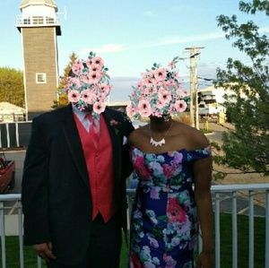 Floral Prom Dress